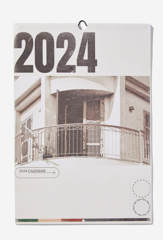 2024 A3 Art Series Calendar