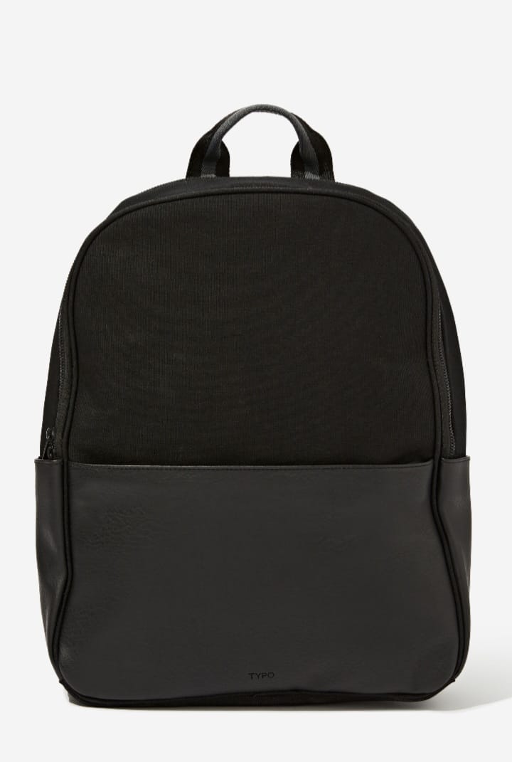 Essential Commuter Backpack, BLACK