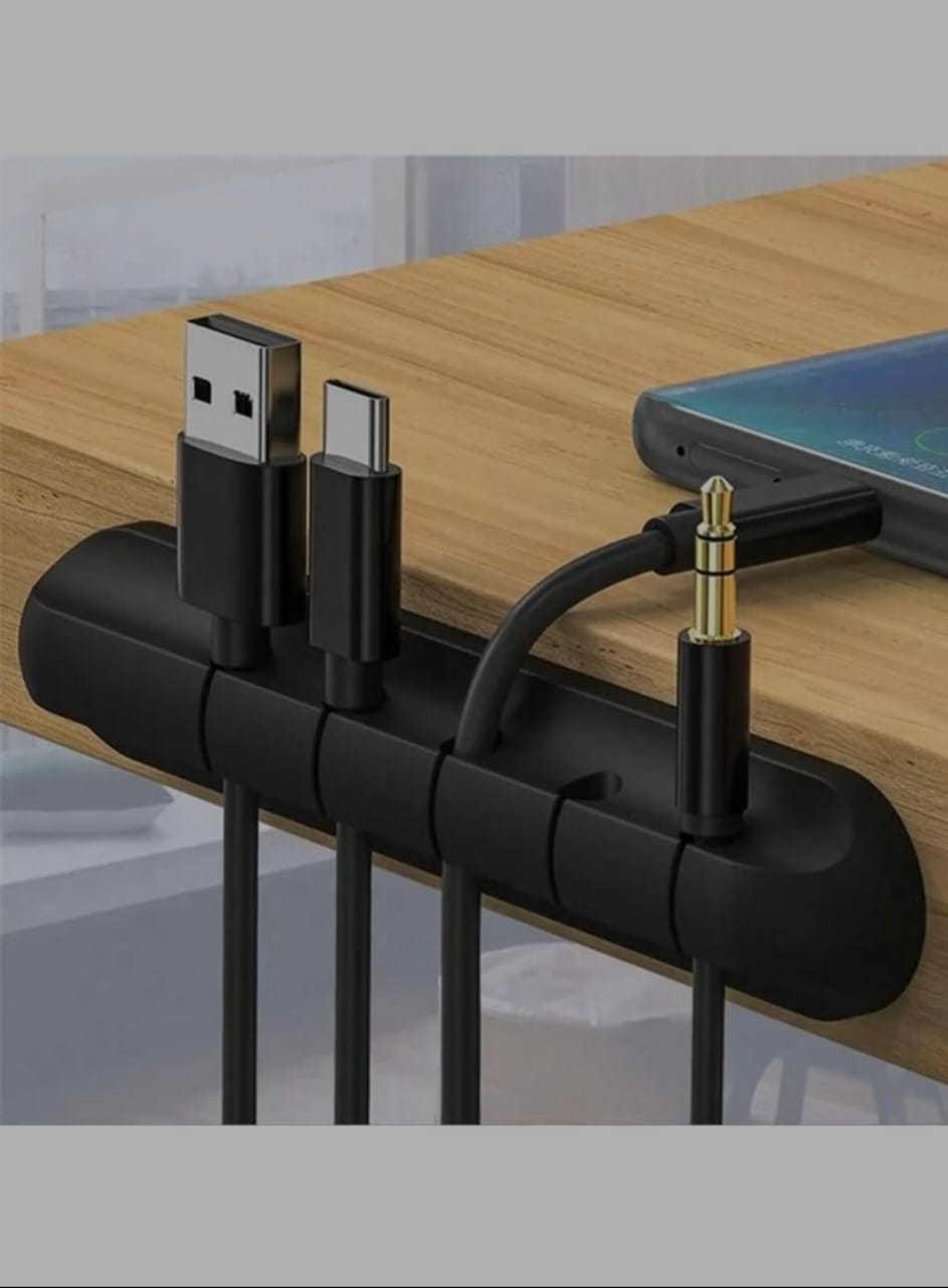 1 pc Cable Organizer: Keep Your USB Charging Cables, Mouse, Keyboard, Headphones & More